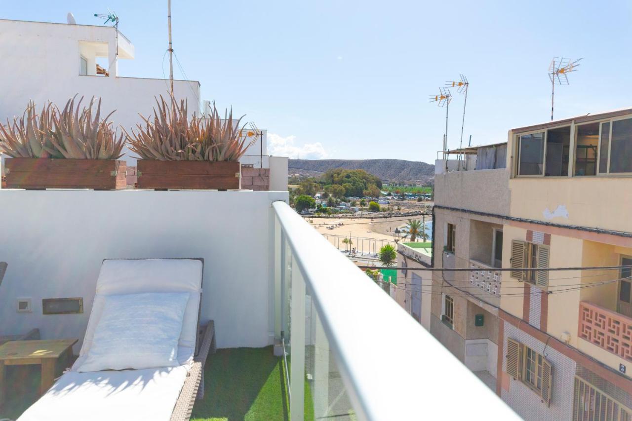 Cozy&sea views private terrace apartment La Playa de Arguineguín Exterior foto
