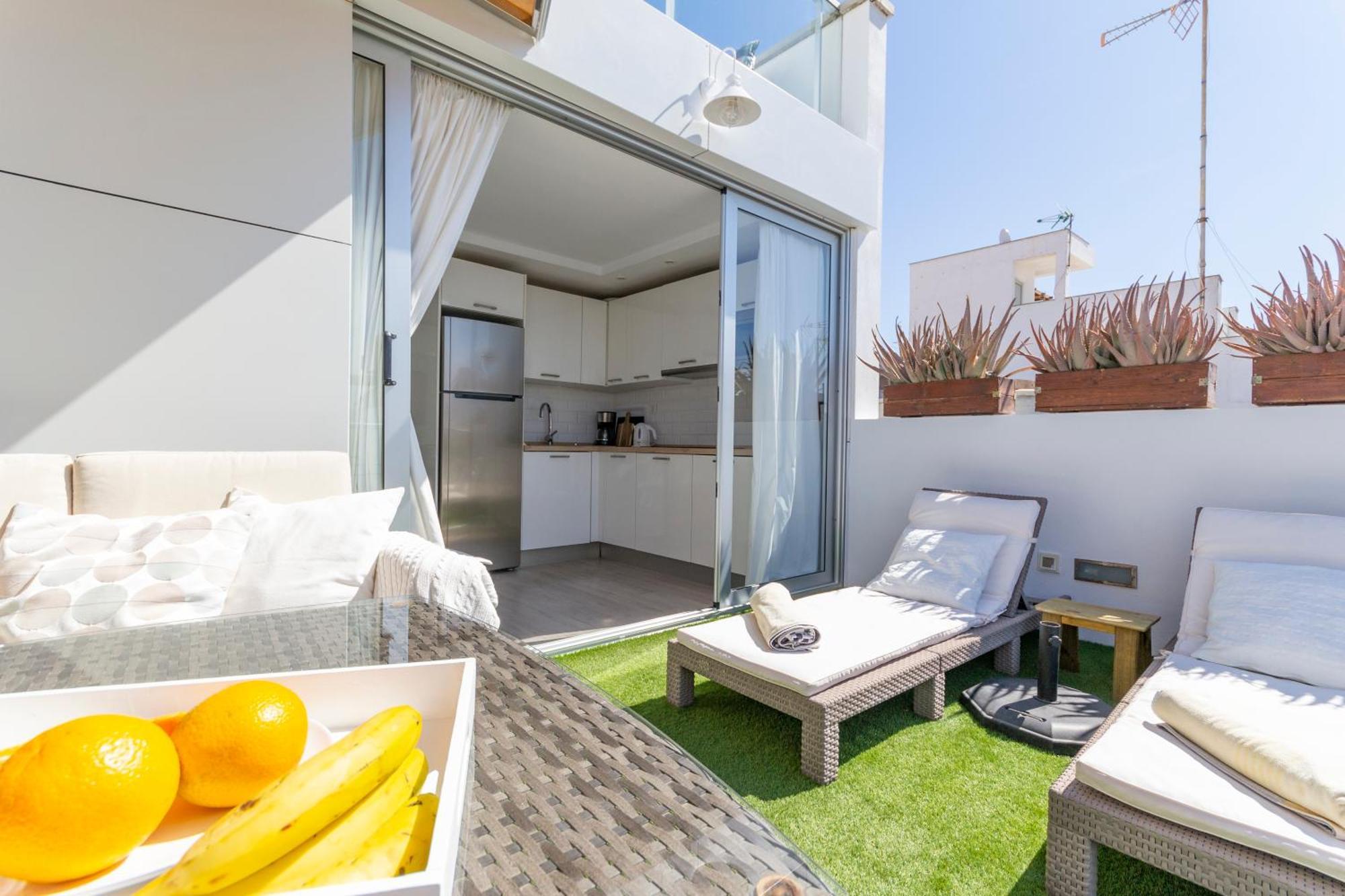 Cozy&sea views private terrace apartment La Playa de Arguineguín Exterior foto